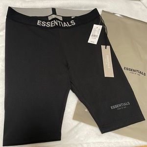 ESSENTIALS x FEAR OF GOD athletic bike shorts